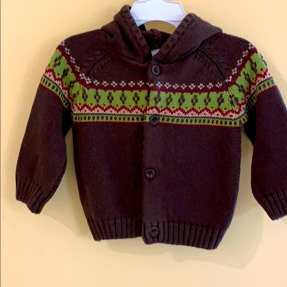 Kids button up sweater 6-12m Gymboree - Picture 1 of 6